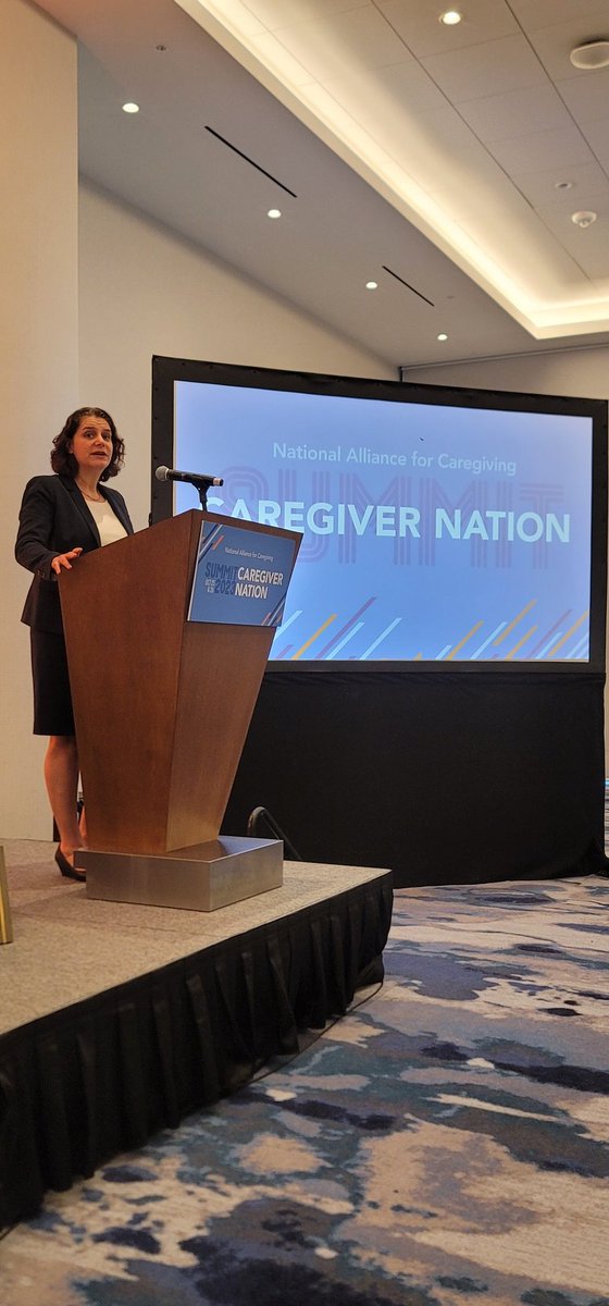 Listening to @ACLgov @AlisonBarkoff describe herself as an 'advocrat' while sharing the role of the #NationalCaregivingStrategy in raising the visibility of #caregiving issues. To #familycaregivers, 'your stories matter...' @NA4Caregiving #caregivernation