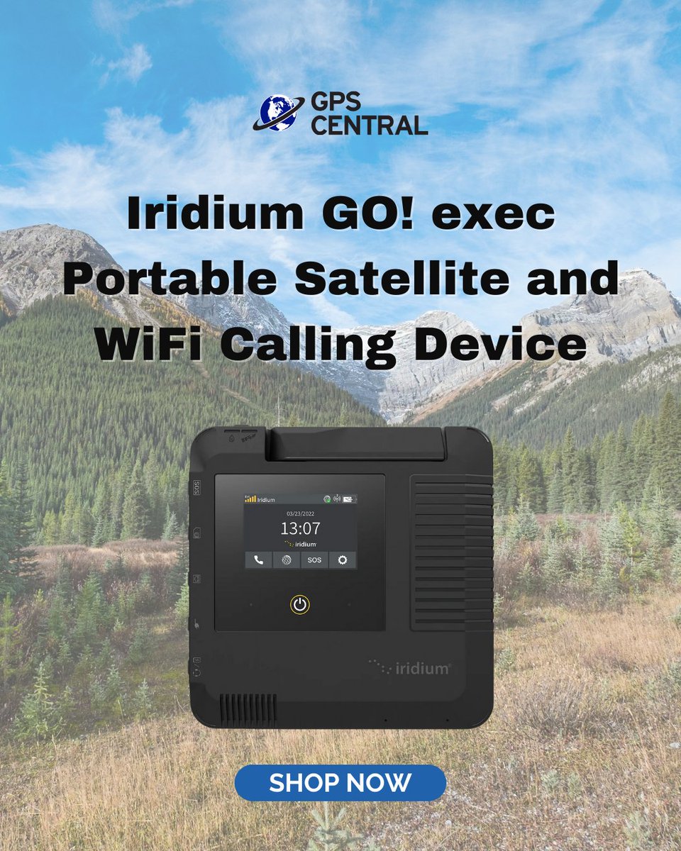 Unleash Limitless Connectivity, Wherever You Are! 

The Ultimate Portable Satellite & WiFi Calling Device!

No boundaries. No limits. Just pure connectivity. 🛰️📞

Grab yours today!

hubs.la/Q026bn800

#BeyondBoundaries #IridiumGOExec