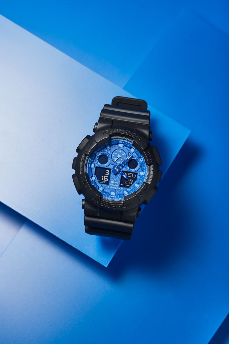 This bold blue and black fashion watch with a paisley print dial comes with all your favorite G-Shock functions and features.

Out Now ➠➠ shorturl.at/dtLQX

#Casio #GShock #paisley #streetwearfashion #wristwatch #watches #gshockcollector #gshocklover #instawatches