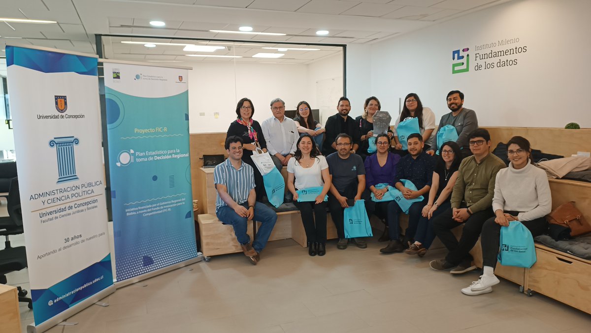 Comitiva compuesta por funcionarios municipales y docentes de la UdeC de <a href="/ficdatosbiobio/">Estadística Regional Biobío</a>, visitaron la sede ubicada en Santiago y el Centro de Innovación de la Universidad Católica de Chile. 

Lee detalles aquí 👉 bit.ly/3FyzvMc