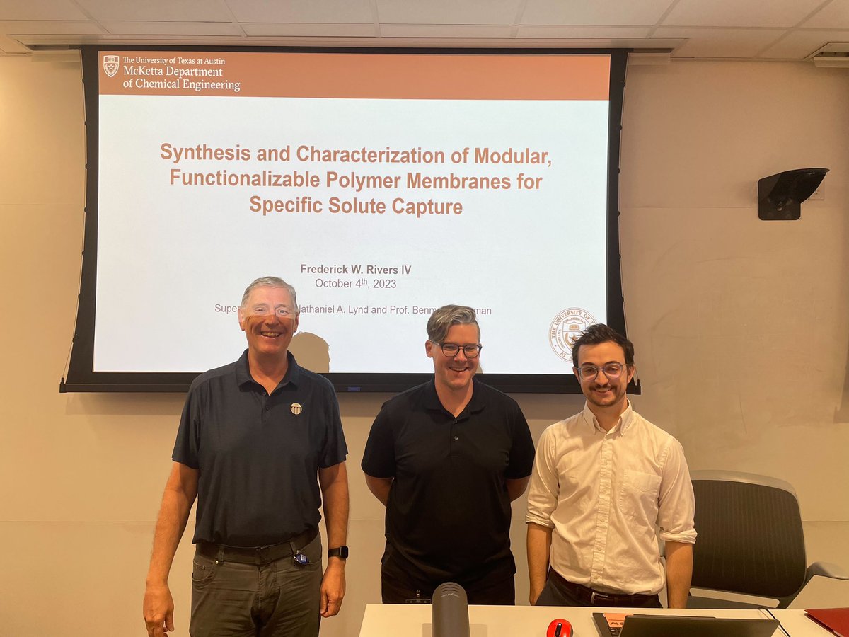 Belated congratulations to Freddy on successfully defending and becoming Dr. Rivers! We wish you the best of luck on your future endeavors 🌟🌟