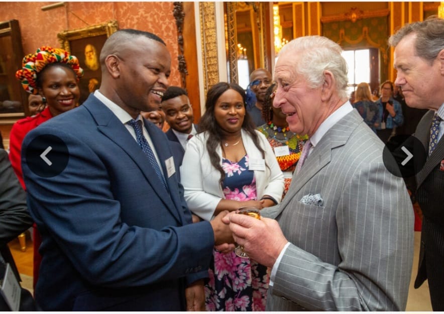 lord_Lieut_cbld's tweet photo. Mr and Mrs Nicolas Muli from Londonderry were delighted to attend a reception in Buckingham Palace hosted by King Charles to acknowledge the Kenyan Diaspora in the UK and to celebrate the 60th anniversary of Kenyan independence. https://t.co/qyW9jVCbBn