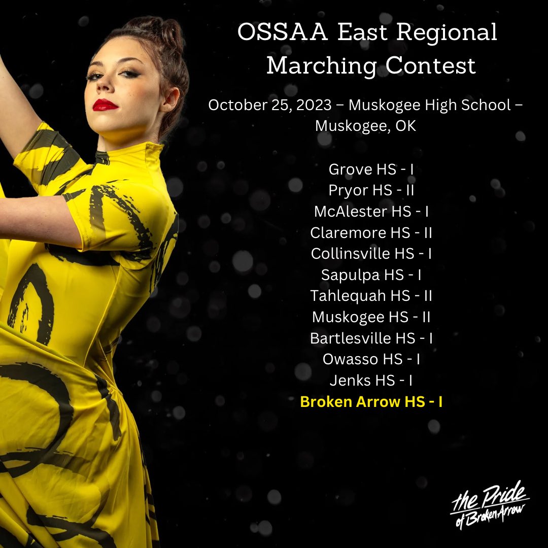 Broken Arrow Bands tweet media