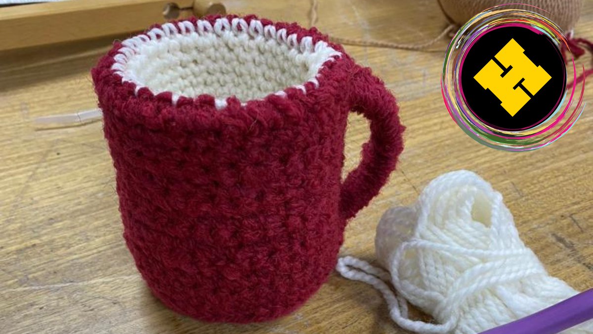 Chelt_Hackspace's tweet image. Some beautiful snaps of projects currently taking place in our textiles room at the Hackspace. Such a creative group!

If knitted mugs start trending in your local Starbucks, remember you saw it here first... Probably. 😏