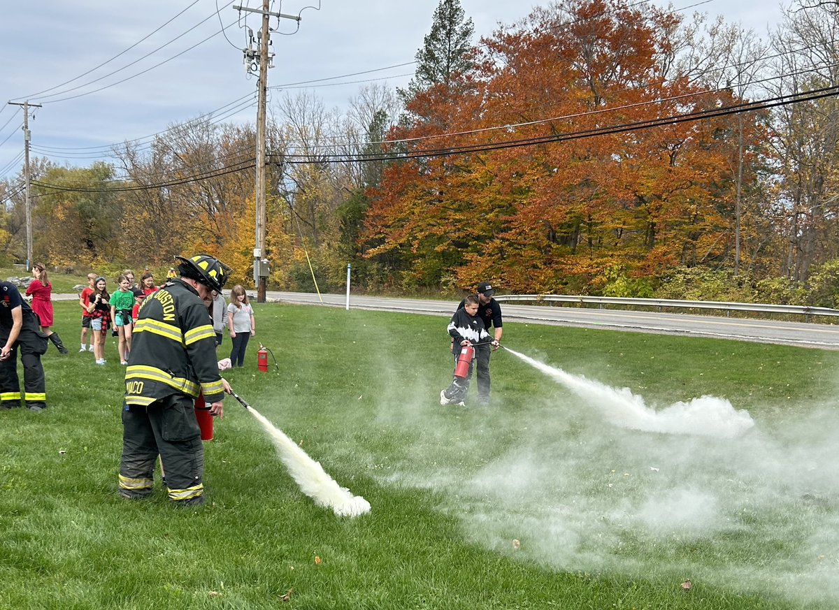At BVS we are grateful for our local first responders who are committed to not only keeping us safe, but also to visiting our school each year to teach us about fire safety. We appreciate you!