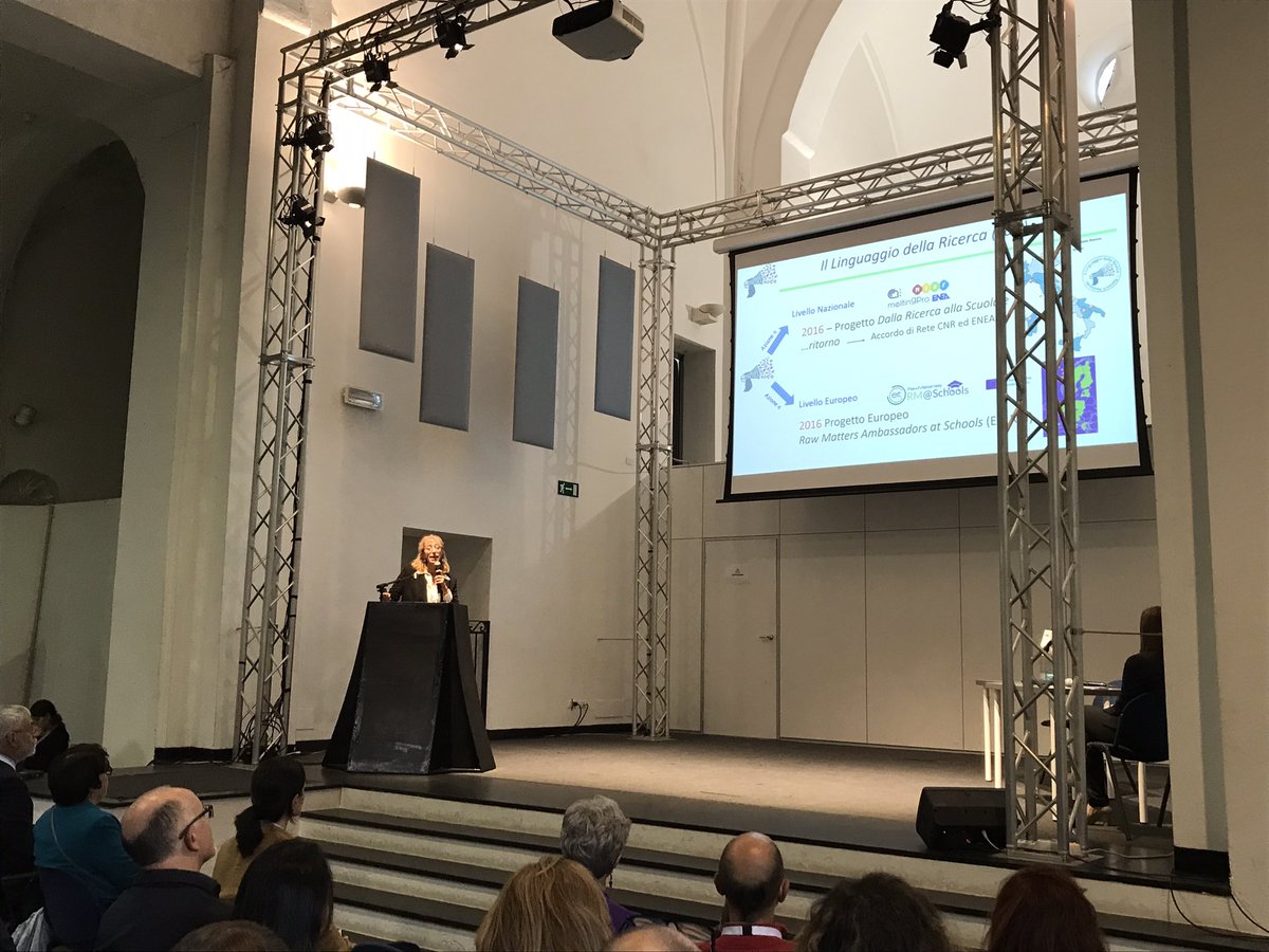 RM_Schools's tweet photo. The VII European Conference of RM@Schools (project financed by @EITRawMaterials) in Bologna with the EU teams and the CNR network coordinated by #ArmidaTorreggiani to manage more than 400 students from Europe
How can you participate ⤵️
https://t.co/zrmQZDEMAh
#educational #cnr100 https://t.co/qeIY9t0AKw