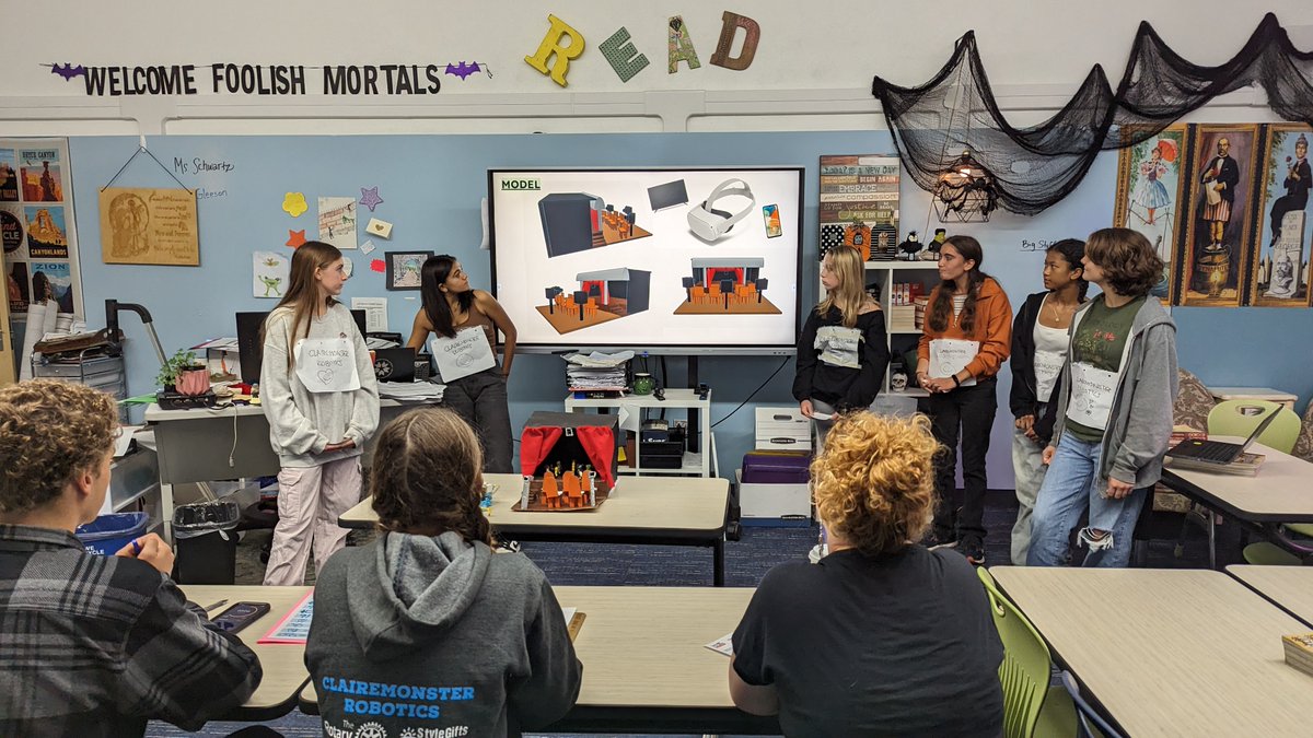Marston's Robotics Tournament today was an amazing success because of the effort of the robotics students, Clairemont H.S. student mentors, parent volunteers, staff and of course Marston's robotics teacher Ms. Holland who organized this impressive event. Congratulations!!!