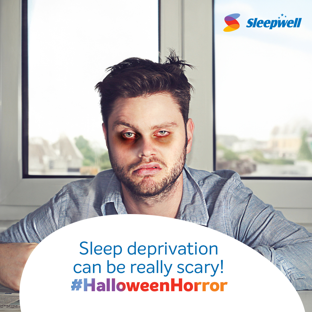 The trick is to get a Sleepwell home and the treat that comes with it is a comfortable sleep. Happy Halloween!

#Halloween #halloweenfun #spooktober #uae #dubai #sleep #comfort #Mattress #sleepisimportant #sleepisselfcare