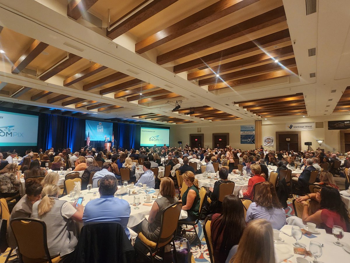 BlackScheder's tweet image. #pimacommunitycollege is a proud sponsor of Oro Valley's 2023 State of the Town Address and Expo. Over 700 in the house today! #PimaCCWorkforce  #PimaAdultEd #ovchamber