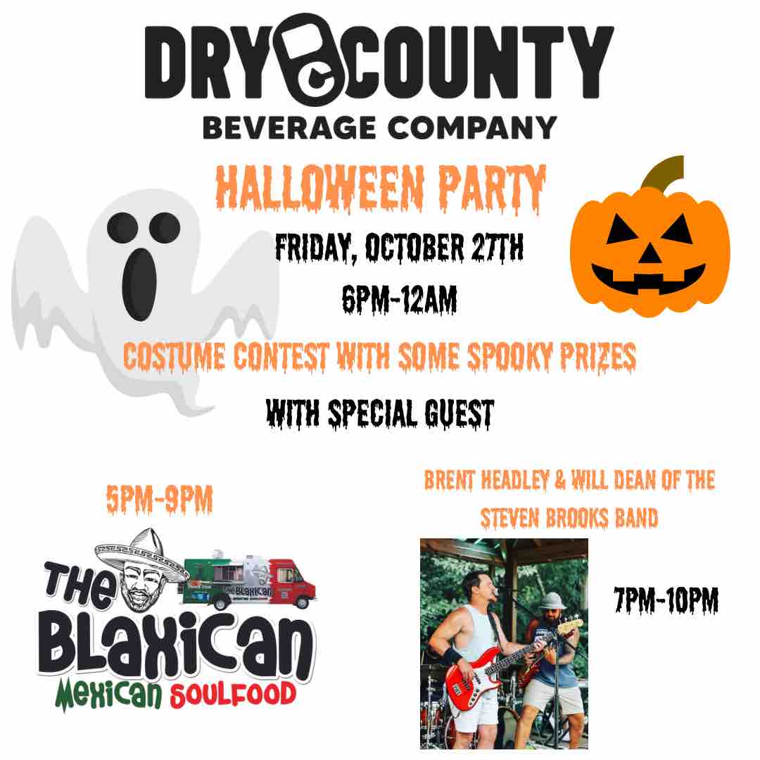 Come dress up, jam out, grub out and possibly win some spooky prizes with us this Friday for our Halloween party 6PM-12AM🎃👻