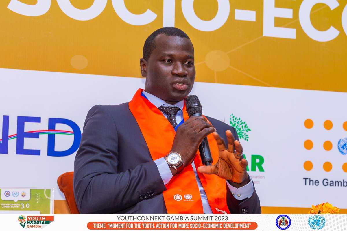 The highlight of my week was chairing the ministerial panel at the opening of <a href="/YCGambia/">YouthConnekt | Gambia</a> &amp; engaging Cabinet Ministers on issues affecting youth development. Chairing this very important inter-face between Cabinet Ministers &amp; Gambian youth was an absolute honor.