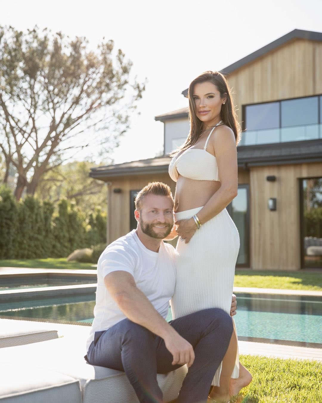 Dov Kleiman on X: "Update: #Rams coach Sean McVay's wife Veronika Khomyn gave birth to their son, Jordan John McVay. The team announced. https://t.co/5Ei94NvIIK" / X
