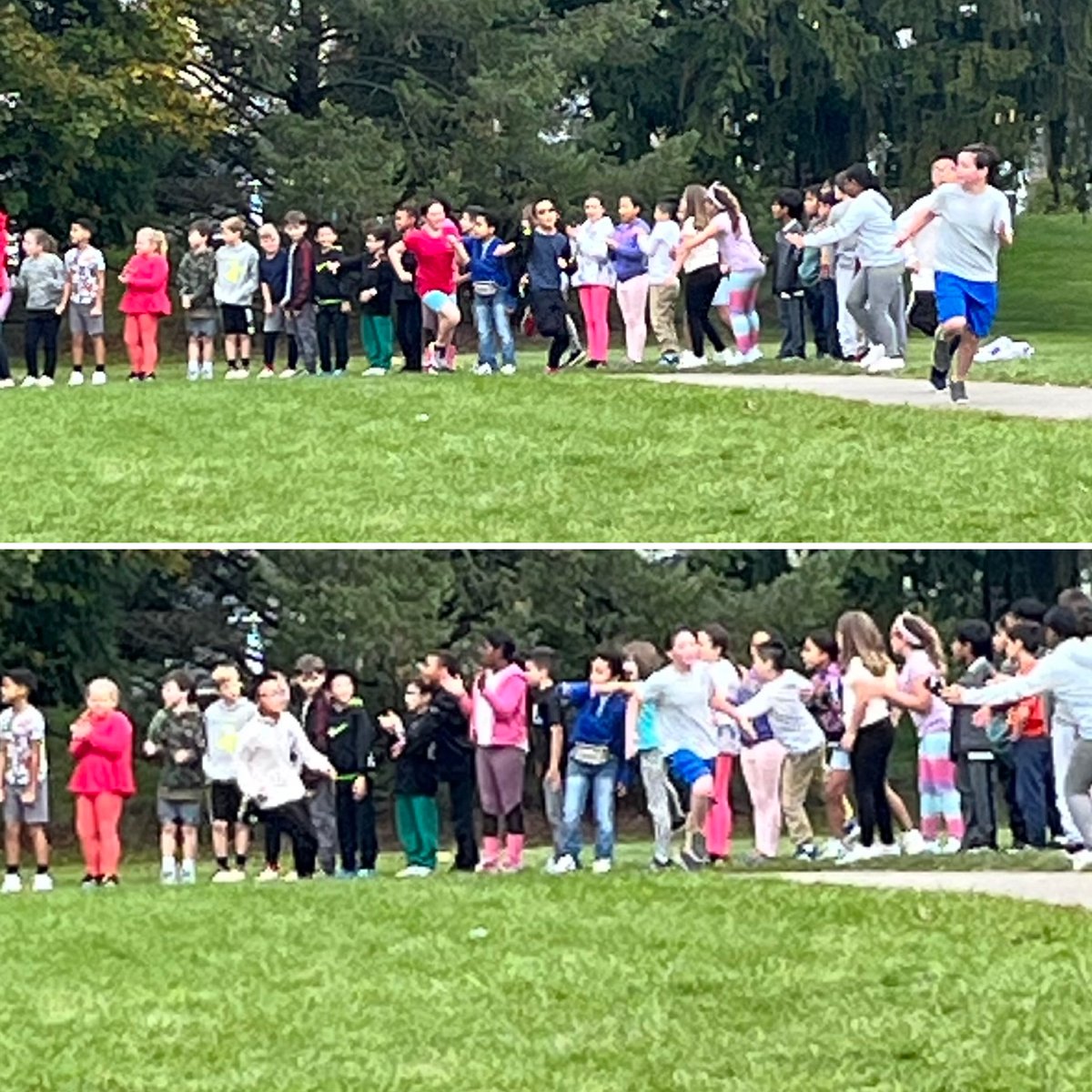 It was a gorgeous day for a Fox Trot. 3rd, 4th, and 5th grade foxes did an amazing job. Thank you to Mr. Webster for organizing, to all the staff who supported, and to all the families who came out to cheer everyone on!!