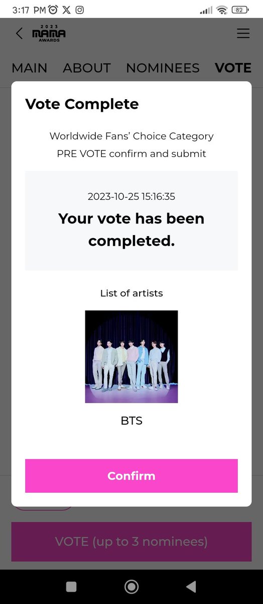 BTSEcuador_7's tweet photo. [Votaciones] @BTS_twt

No se olviden de dejar sus votos diarios en MAMA23 y sus 3 reproducciones en la playlist.

🔗https://t.co/6wCBf5DShw

~🔱 https://t.co/CCkAVqR6Tj
