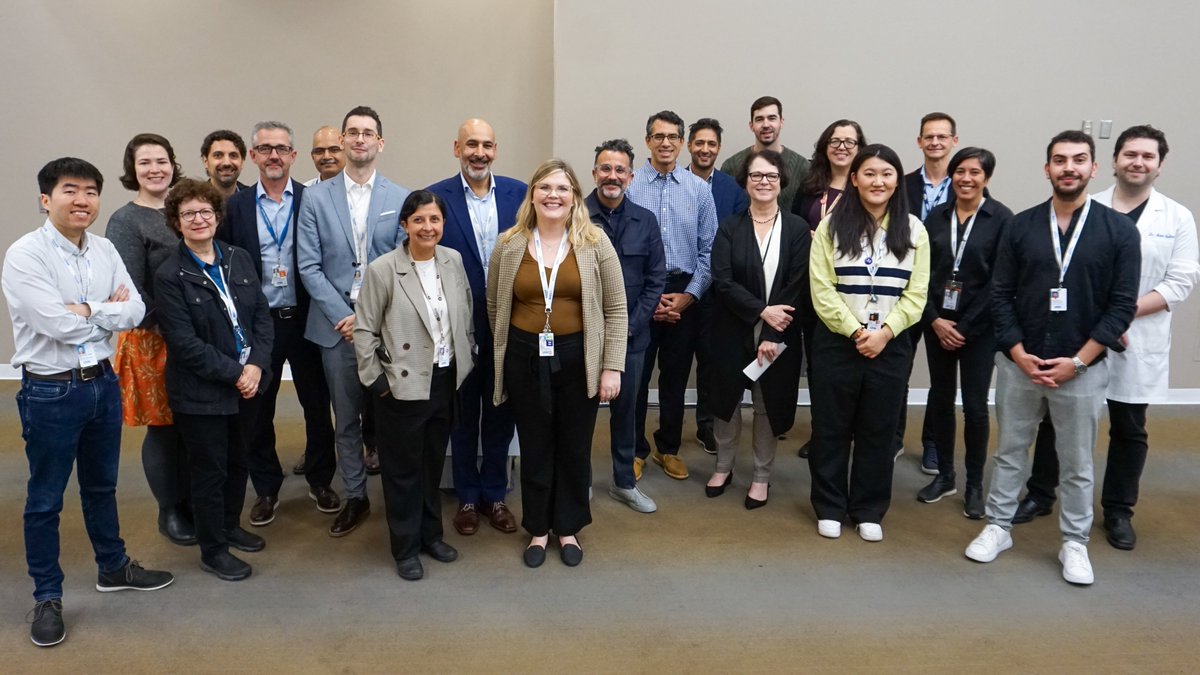 Krembil Brain Institute (@kbi_uhn) on Twitter photo Congratulations to our newest recruits at <a href="/KBI_UHN/">Krembil Brain Institute</a> <a href="/SchroederInst/">Schroeder Arthritis Institute</a> and <a href="/DKJEI_UHN/">Donald K. Johnson Eye Institute</a> and to those who so warmly welcomed them today, at our first New Members Reception in a long while.
We are so happy you chose to join our world class team and wish you all the very best! 👏👏👏 Congratulations to our newest recruits at <a href="/KBI_UHN/">Krembil Brain Institute</a> <a href="/SchroederInst/">Schroeder Arthritis Institute</a> and <a href="/DKJEI_UHN/">Donald K. Johnson Eye Institute</a> and to those who so warmly welcomed them today, at our first New Members Reception in a long while.
We are so happy you chose to join our world class team and wish you all the very best! 👏👏👏