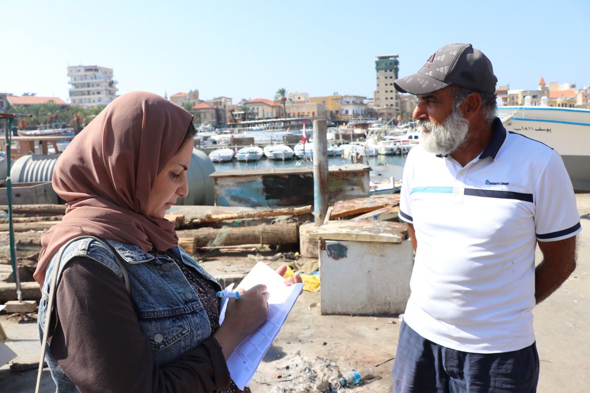 #ENSERES mentoring activities on exploring local ecological knowledge are ongoing in #Tyre 🇱🇧, with a survey among local fishermen. #GOMED #ONEMED @TCNR1998 @ENICBCMed