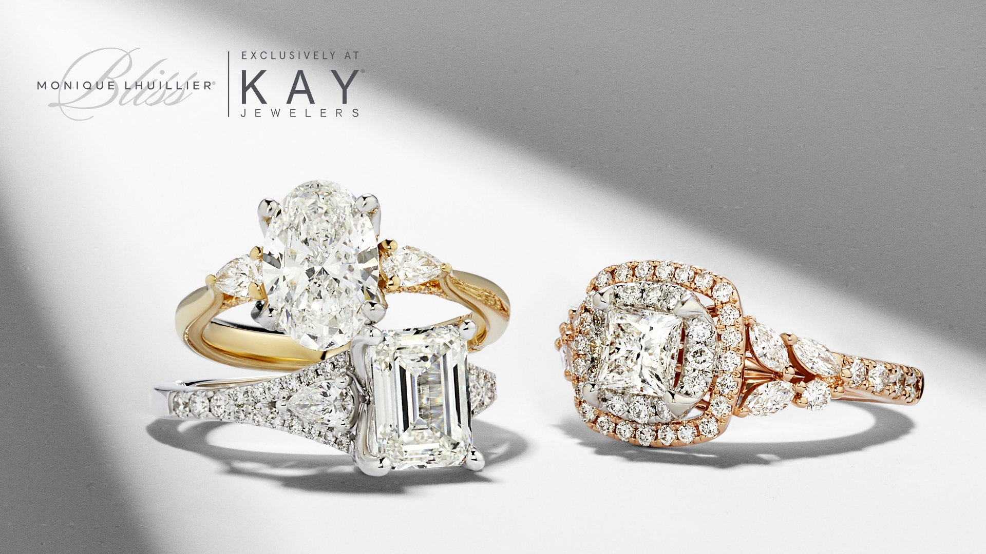 Kay Jewelers on X The newest in Monique Lhuillier Bliss colorless lab created diamonds set in breathtaking designs. Shop now https t NFa6W6jDs9 https t qaXjnl92Rv X
