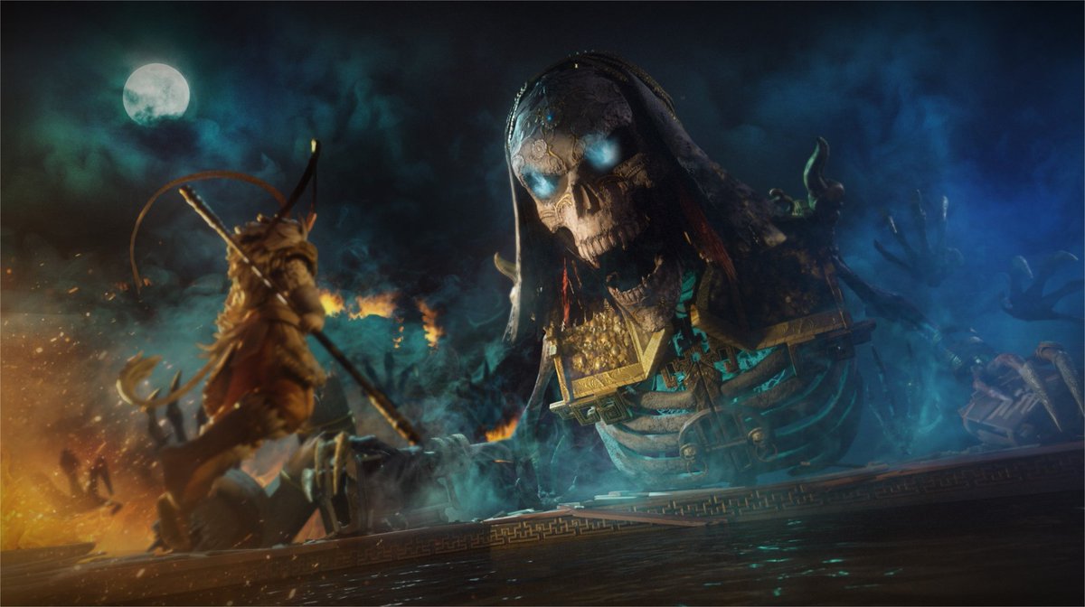 ForHonorGame's tweet photo. 🚨 The Theatre of Bones event begins tomorrow - enjoy this chilling art from our team! 💀 https://t.co/DPlMeuCdDE