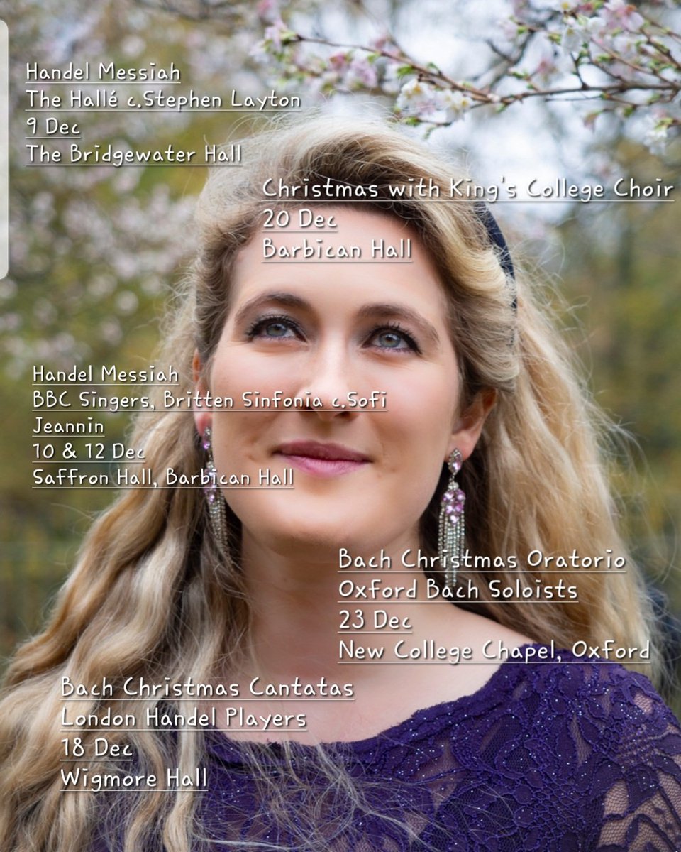 Very excited to perform in <a href="/carnegiehall/">Carnegie Hall</a> tonight with <a href="/mco_london/">MonteverdiChoir&Orch</a>!
Looking forward to concerts with <a href="/the_halle/">The Hallé</a> <a href="/BrittenSinfonia/">Britten Sinfonia</a> <a href="/TheSixteen/">The Sixteen</a> <a href="/AAMorchestra/">AAM</a> <a href="/RoyalOrchSoc/">Royal Orchestral Soc</a> <a href="/LHandelPlayers/">LondonHandelPlayers</a> <a href="/OxfordBach/">Oxford Bach Soloists</a> <a href="/BuryBachChoir/">Bury Bach Choir</a> <a href="/HarpendenChoral/">Harpenden Choral Society</a>, and others over the coming months! 🎶🎉