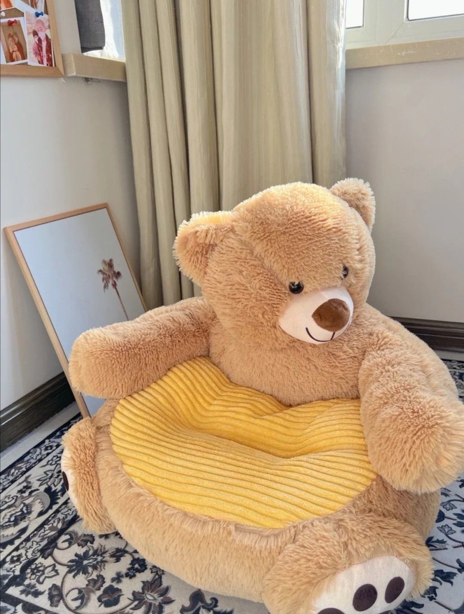 teddy bear chair 🎀