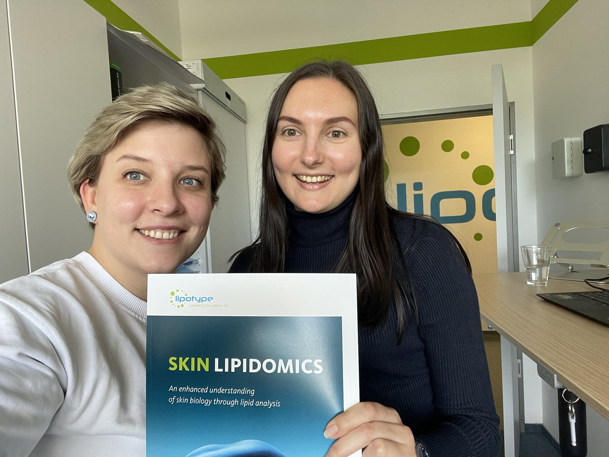 All set with Dr Veronika for our skin #lipidomics webinar at 17:00 Dresden time @Lipotype_Global 
Join us lipotype.com/lipidomics-web…