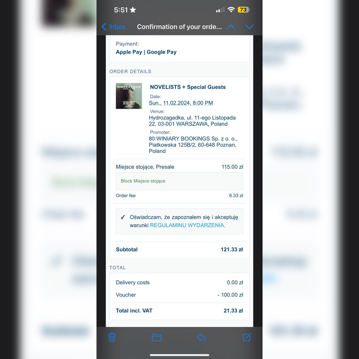 <a href="/TheWordAlive/">THE WORD ALIVE</a> forced me to return from Prague to Warsaw earlier, the day after the Bad Omens show, not as I planned to be back on 11th Feb 😂
But that’s fine, I’m so excited to reunite with the boys after almost 5 long years 🥹 💚
#TheWordAlive #TWA #TWAFamily