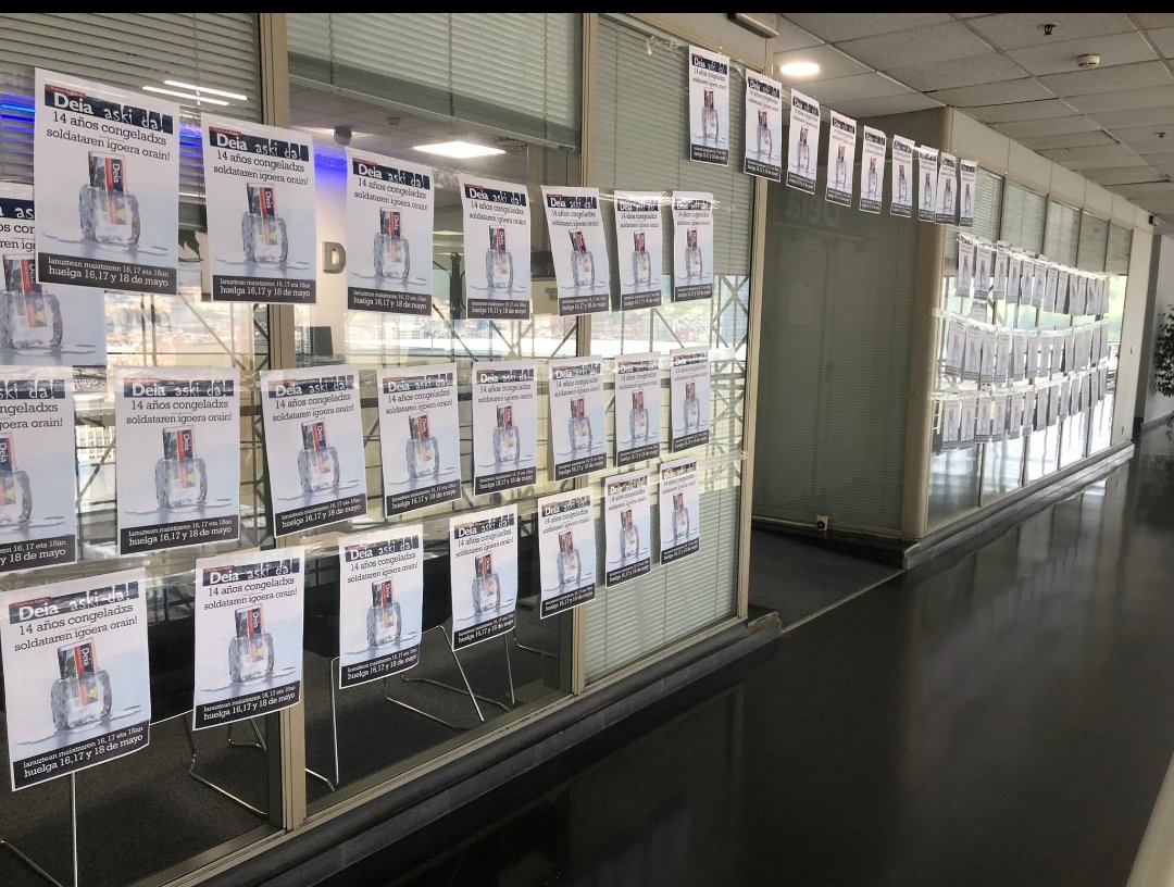 📢 <a href="/deia_eus/">DEIA</a> vuelve a la huelga📢. La votación de la hoja de ruta del Comité de Empresa ante el inmovilismo de la empresa tras 15 años con el sueldo congelado es respaldada por la mayoría de los trabajadores. Resultado: 33 síes , 14 noes, 6 abstenciones.