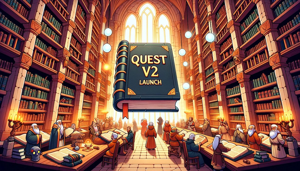 Today marks the opening of a new chapter with the official release of Quest V2! 🌐 dApp: quest.paladin.vote 📚 Doc: doc.paladin.vote/quest-v2/overv… Quest V2 is here to change the world of voting incentives. With features like Ranged Quests and roll over, it's all about flexibility