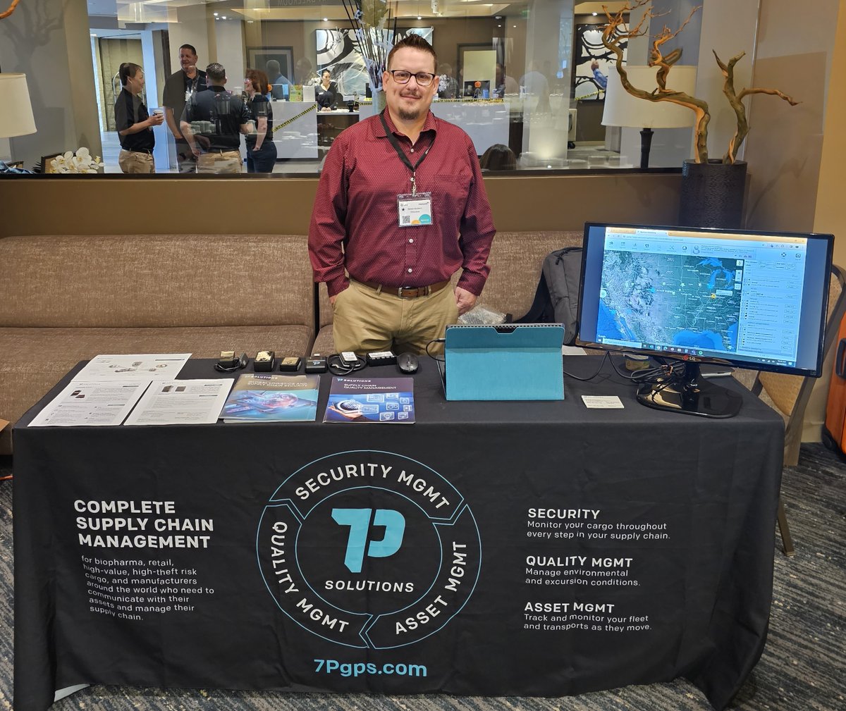 7PSolutions's tweet image. @7PSolutions is at the 8th annual Cargo Theft and Transportation Summit in Monrovia, CA. If you&apos;re joining, stop by and say hello!

#7PSolutions #cargotheft #gpstracking #transportationsummit
