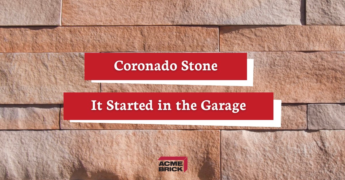 Did you know Coronado Stone began in the garage of its founder, Mel Bacon, back in the early 1960s? Learn more about this product, its story, and how you can get it for your home: bit.ly/446hDDr Playa Vista Limestone – Alaskan Sunset