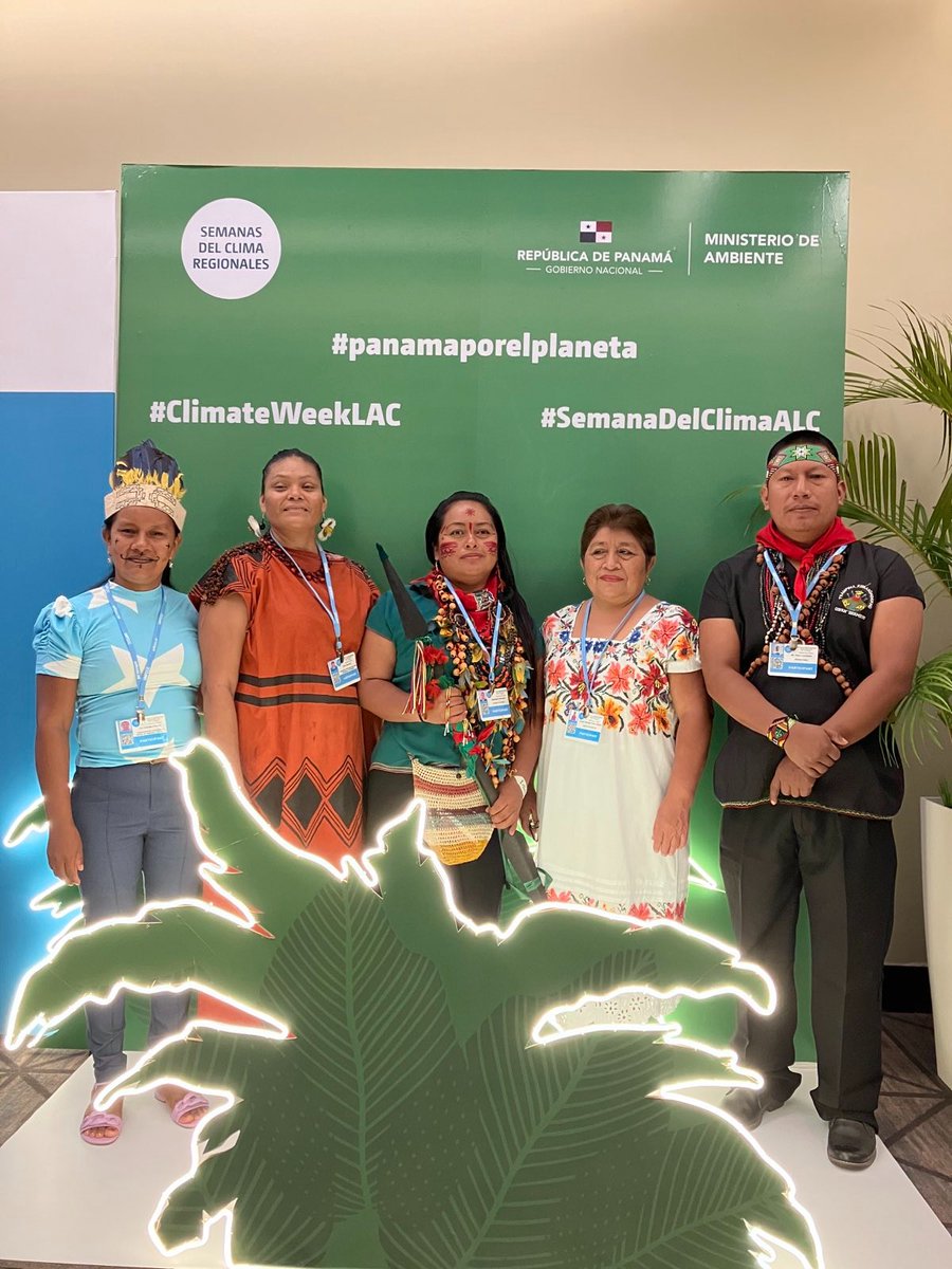 goldmanprize's tweet photo. Today five #GoldmanPrize are participating in a special panel at Latin America and the Caribbean Climate Week.🌎

Featuring five Indigenous Prize winners, the event promises to be a unique conversation about leadership, forest conservation strategies, and community collaboration. https://t.co/hJPDj9uyhr