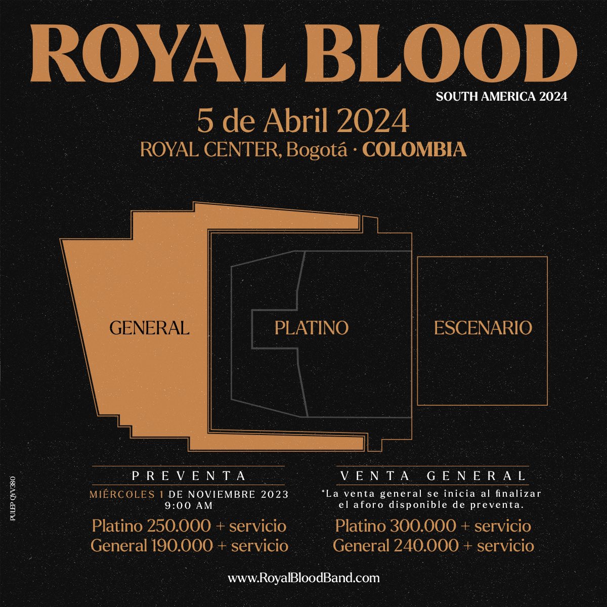 moveconcertsco's tweet photo. #NuevoAnuncio 🔥 Royal Blood en concierto: el dúo británico se presentará el 5 de abril en el Royal Center 🎫 Entradas en preventa con precio especial desde el 1 de noviembre hasta agotar existencias! #RoyalBloodEnColombia
#MoveExperience https://t.co/lcESz9TKKF