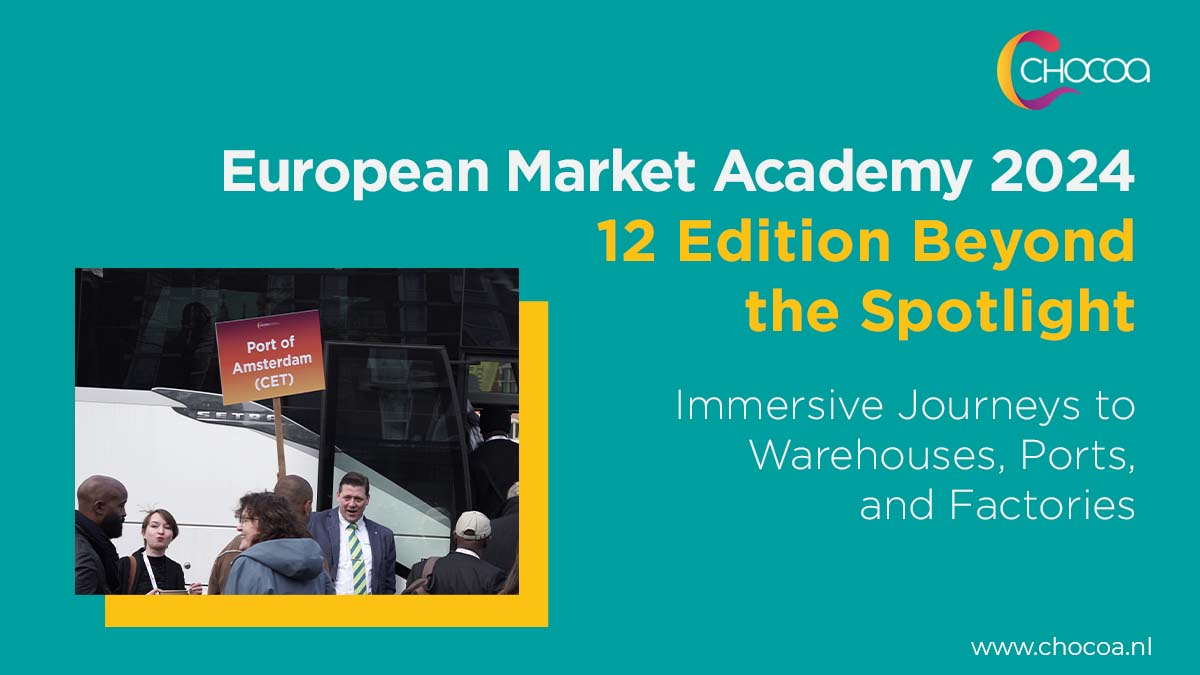 Prepare to explore the fascinating world of the chocolate supply chain like never before. The European Markets Academy at Chocoa 2024 invites you to step behind the scenes and go on immersive journeys to warehouses, ports, and factories

 #womeninbusiness