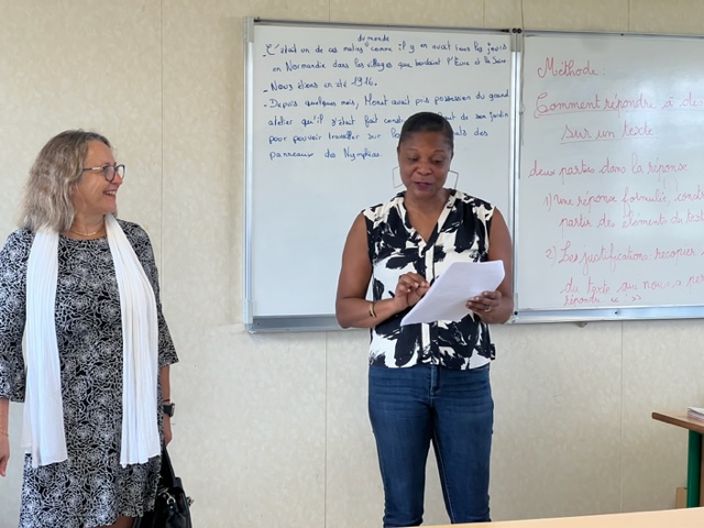 Jeux mathématiques, programmation, production d'écrits sont autant d'activités proposées aux élèves dans le cadre de l'#Ecoleouverte au clg <a href="/Clg_Guenette/">Collège Guénette</a>.
La rectrice <a href="/gangloffchris/">Christine Gangloff-Ziegler</a> a échangé avec des élèves enthousiastes et des enseignants satisfaits de ce temps privilégié.