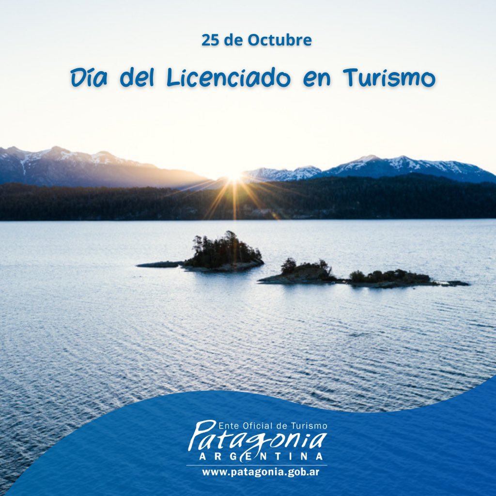 25 de Octubre | Día Nacional del Licenciado en Turismo

Saludamos y agradecemos a todos los profesionales que aportan al desarrollo turístico de nuestra región 👏🏽