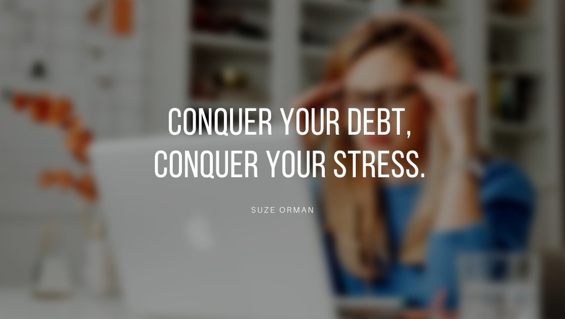 SuzeOrmanShow's tweet photo. Eliminating debt is crucial for both your financial and emotional health. #DebtElimination #StressRelief #FinancialHealth https://t.co/b2hi5ucGXc