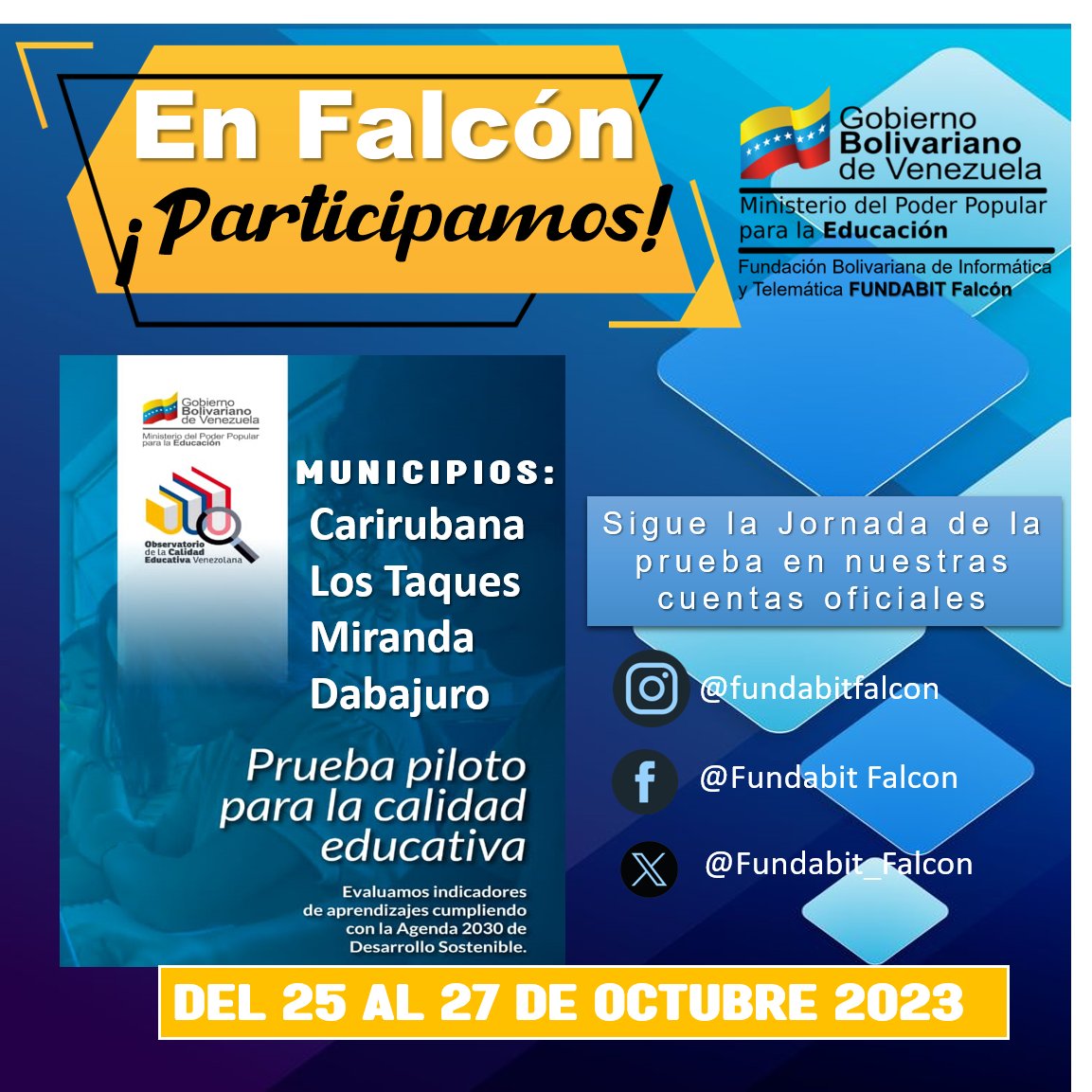 FundaBIT Falcón tweet media