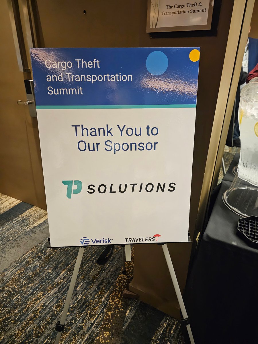 7PSolutions's tweet image. @7PSolutions is at the 8th annual Cargo Theft and Transportation Summit in Monrovia, CA. If you&apos;re joining, stop by and say hello!

#7PSolutions #cargotheft #gpstracking #transportationsummit