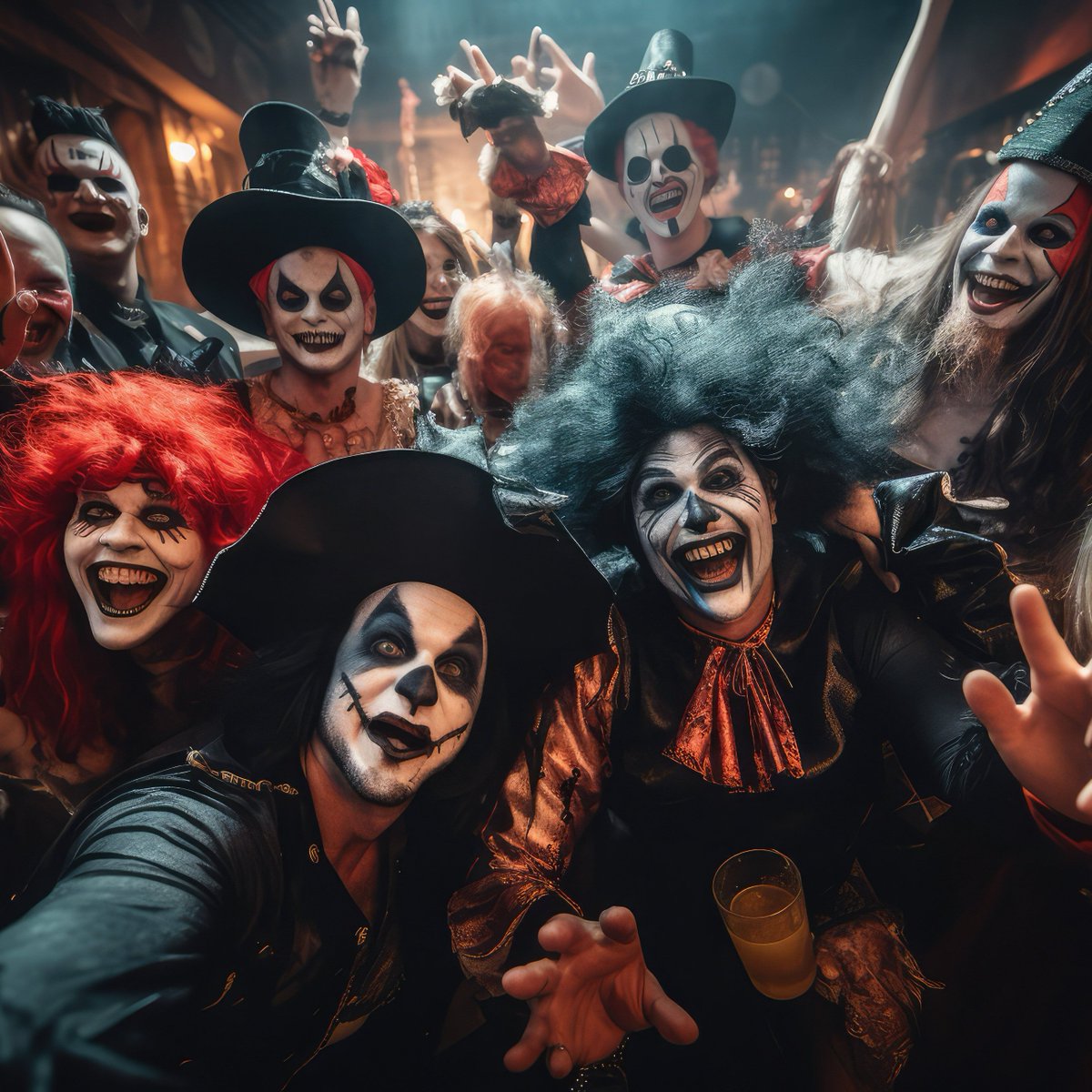 Even clowns and witches need a lift! 🧙
Get ready with your friends to soar through the streets this Halloween with our reliable broomstick alternative! 🧹💨 
Book your ride with us. ⤵️
📲 onelink.to/blue
#BluestarTaxis #ExploreWigan