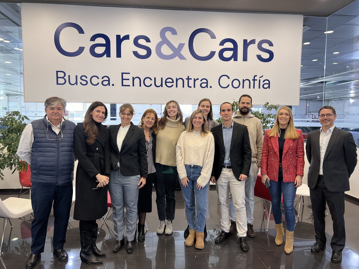 🚘El equipo <a href="/carsycars/">Cars&Cars</a> tuvo el placer de recibir ayer la visita del equipo de #SantanderConsumerFinance con quienes ofrecemos #solucionesDEpagos y #financiación a nuestros clientes. 
👉 Gracias #santanderconsumerfinance ‼️