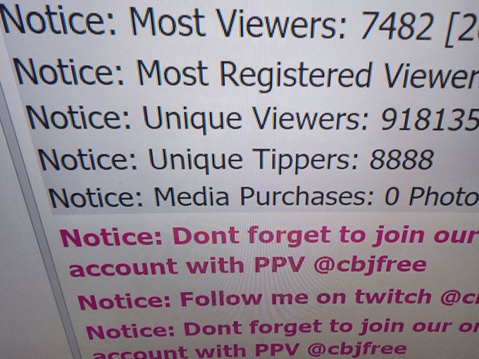 I don't know if you guys have noticed but i like numbers and milestones with repeating digits for no<a href="/tag/chaturbate"class="tags"><span>#chaturbate</span></a>