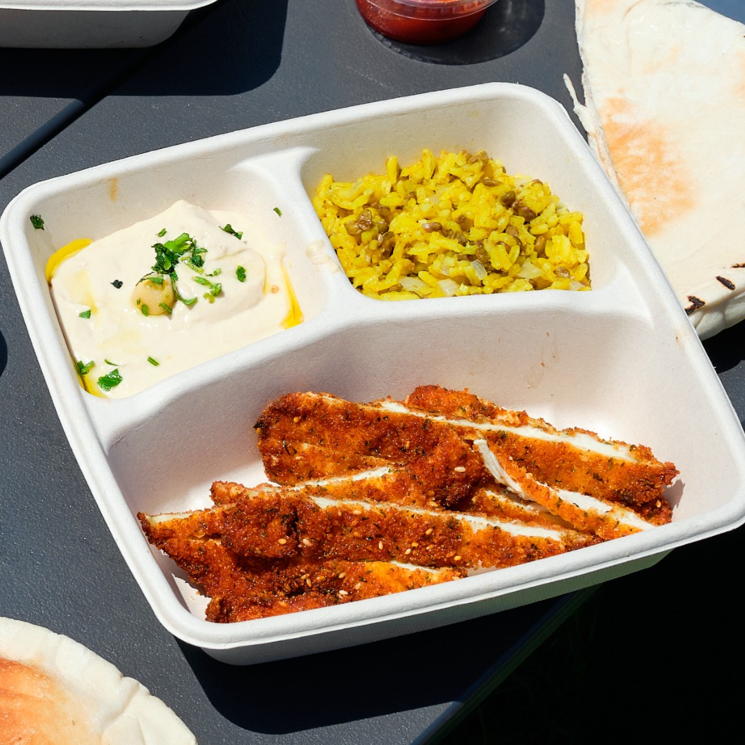 Kids can be picky eaters but our kids menu provides approachable options for our young diners. For example: chicken schnitzel = chicken tenders.