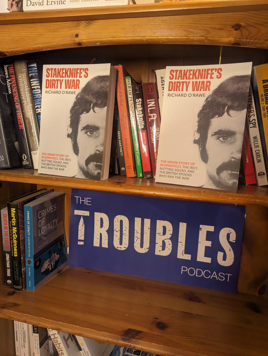 Merrion Press has very kindly gifted me an additional copy of Richard O'Rawe's brilliant new book about Stakeknife. It's a great read. If you want a chance to win a copy, retweet this and I'll pick a winner tomorrow. Cheers