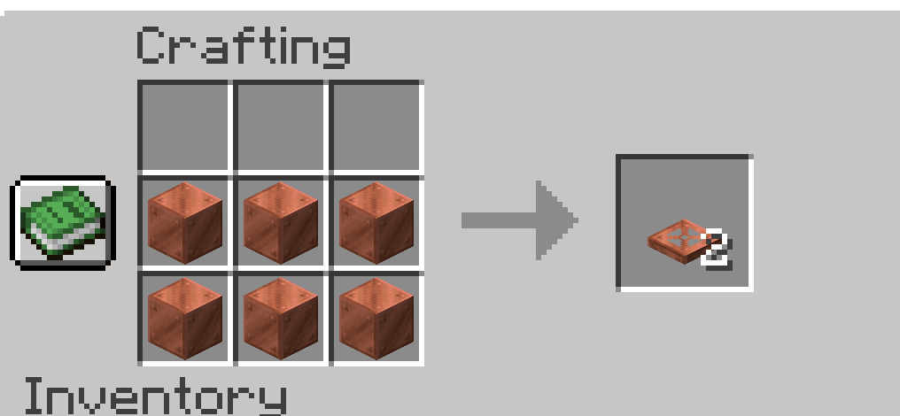 silentwisperer_'s tweet image. really mojang, 6 entire copper blocks for 2 trapdoors 😂
I think its long overdue we finally update the door/trapdoor crafting output cause like...