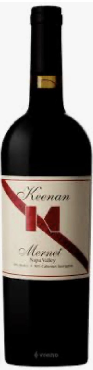 @KeenanWinery A bottle of 2013 Keenan Winery Mernet Reserve and a bag of crunchy, salty potato chips. The Perfect Pairing!