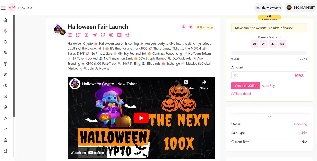 Halloween Crypto tweet media