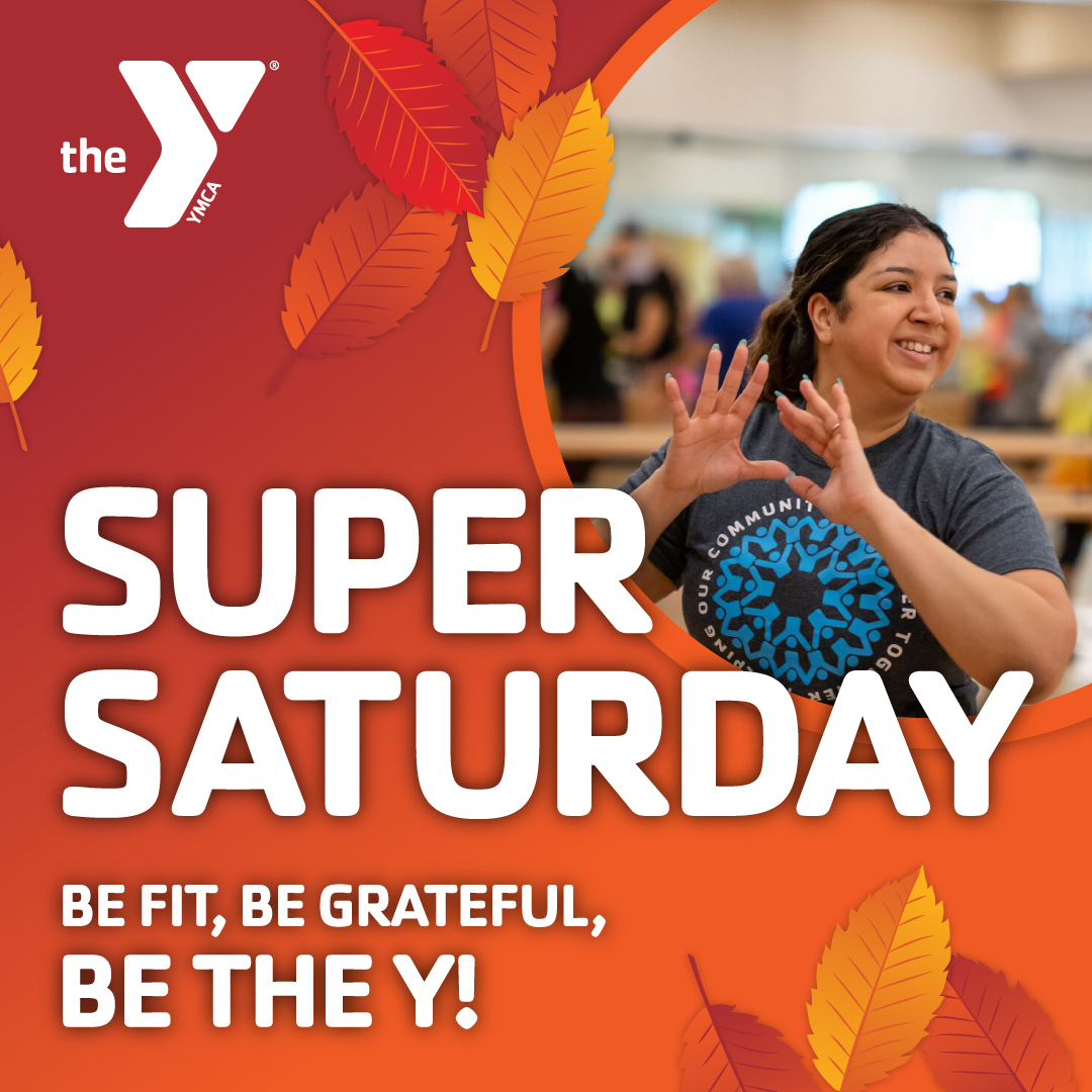 YCentralFlorida's tweet photo. Add diversity to your #fitness routine and keep things interesting! Come sample a variety of new #GroupExerciseClasses with your friends at the Y! πͺ
Join us Saturday, November 4 for our next #SuperSaturday event where you can try all new classes. β‘οΈ https://t.co/3TFh1qYgQs https://t.co/kPKDkR4D3s