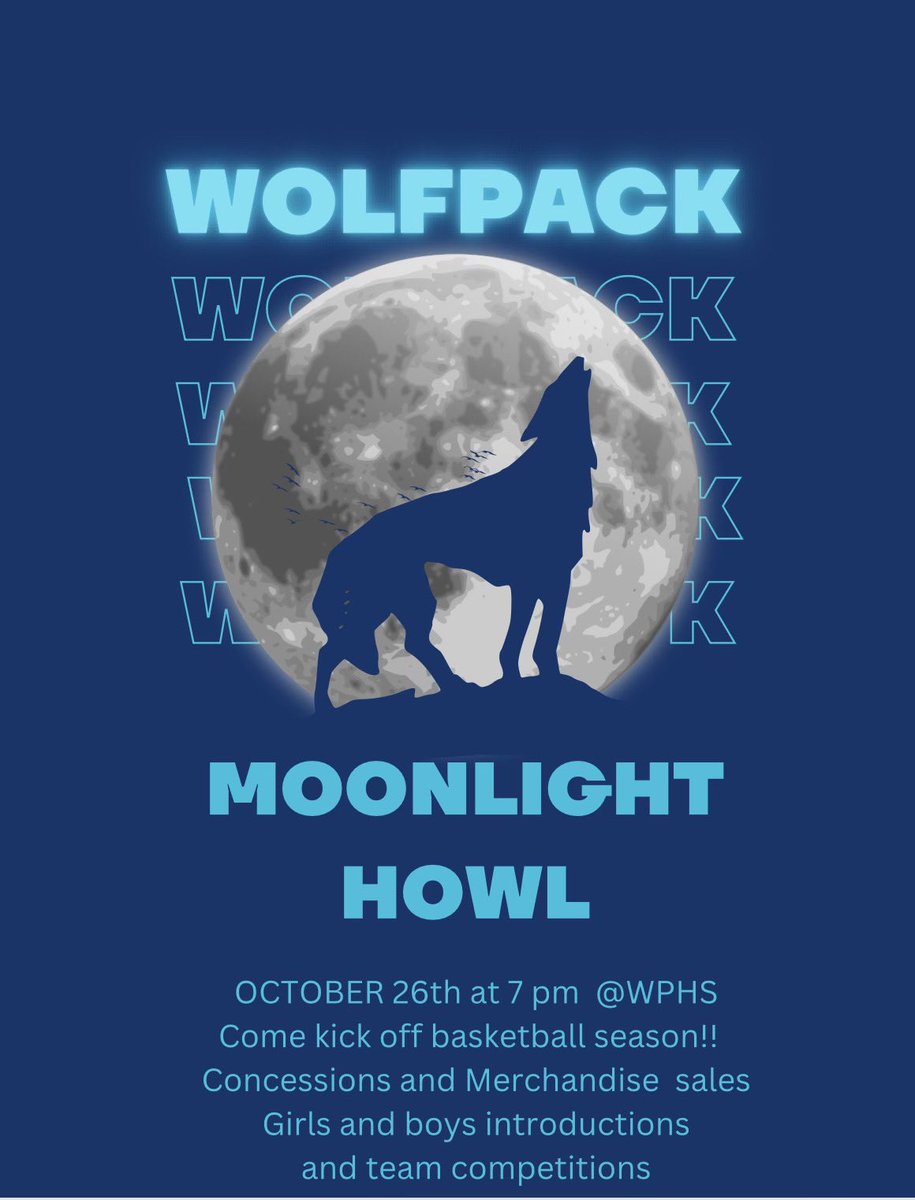 Come help the Wolfpack kick off basketball season tomorrow! Food trucks, merchandise, meet the teams and watch some team competitions! 🏀