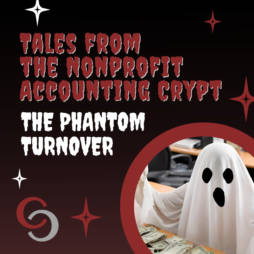 🌙🍂 Dive into eerie nonprofit accounting with 'Tales from the Nonprofit Accounting Crypt' this Halloween. Beware of The Phantom Turnover! 👻💼💀 Read now! 👉 hubs.la/Q026KYr60 #NonprofitAccounting