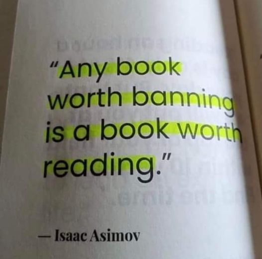 StoryTechSecret's tweet image. He's right, you know. #readbannedbooks #amreading #reader #bookworm #writer #author